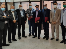 اهدای جوایز به نفرات برتر آزمون آمادگی دستیاری انجمن جراحان عروق ایران