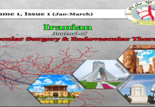 اولین شماره مجله علمی انجمن جراحان عروق ایران منتشر شد