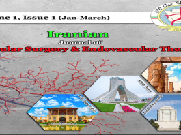 اولین شماره مجله علمی انجمن جراحان عروق ایران منتشر شد