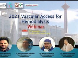فراخوان شرکت در وبینار Vascular Access for Hemodialysis
