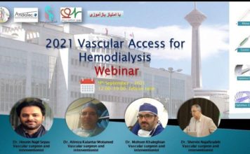 فراخوان شرکت در وبینار Vascular Access for Hemodialysis