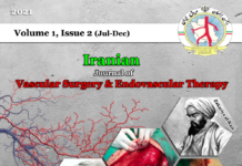 دومین شماره مجله علمی انجمن جراحان عروق ایران Iranian Journal of Vascular Surgery & Endovascular Therapy منتشر شد.